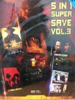 DVDหนัง SUPER SAVE VOL.3 (SBYDVD5in13389-SUPERSAVEVOL3)รวมหนังดี 5in1  ดีวีดี ดูหนัง หนังดี แบบซอง มาสเตอร์แท้ รวมหนัง STARMART