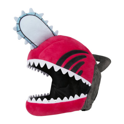 Anime Chainsaw Man Pochita Headgear Denji Soft Warm Plush Costume Party Cosplay Hat Cos Props for s