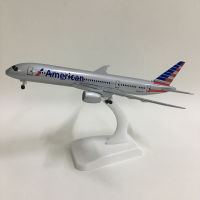 JASON TUTU 20cm American Airlines Boeing 787 Plane Model Airplane Model Aircraft Model 1:300 Diecast Metal planes toys Gift