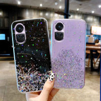 เคสโทรศัพท์ OPPO Reno10 5G Reno10pro การออกแบบท้องฟ้าเต็มไปด้วยดวงดาวที่บางและใสปลอกซิลิโคนอ่อนนุ่ม OPPO Reno 10 Pro 5G ฝาครอบโทรศัพท์