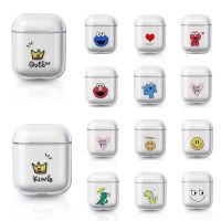 Case For AirPods Case Transparent Soft TPU Case Bluetooth Earphone Cover For Apple Air Pods Pro 2 1 Case Cute Airpods 2 3 1 Bags Headphones Accessorie