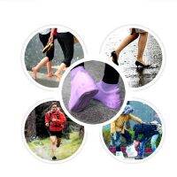 1 Pair Anti-Slip Uni Waterproof Reusable Sock Covers Silicone Snow Shoe Portable Rain Boot