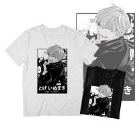 อนิเมะ Jujutsu Kaisen เสื้อยืดอนิเมะ - ธรณ์ อินุมากิ ผ้าฝ้ายแท้อินเทรนด์ผู้ชายแขนสั้น ฤดูร้อน