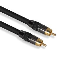 RCA ซับวูฟเฟอร์สาย RCA ถึง RCA Digital Coaxial SPDIF สายลำโพง Hifi ซับวูฟเฟอร์ Toslink 1 2 3 5M