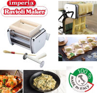 IMPERIA Pasta Ravioli Attachment Pasta Machine อุปกรณ์ทำราวิโอลี่ รุ่น 410 Pasta Maker สแตนเลสเหล็กกล้าไร้สนิมชุบโครเมียม Made in Italy