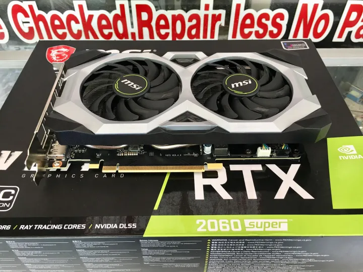 MSI RTX2060 SUPER GAMING VENTUS OC 8GB GDDR6(16341450230511) | Lazada.co.th