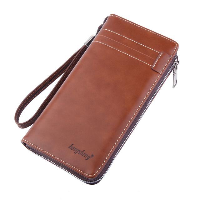 layor-wallet-กระเป๋าตังค์หนังผู้ชาย39-s-กระเป๋าถือหนังยาวกระเป๋าถือซิปใส่นามบัตรเหรียญเครดิตใส่โทรศัพท์ได้เยอะสำหรับคลิปเงินผู้ชาย