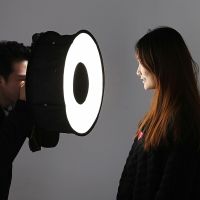 45cm Flash Diffuser Foldable Lightdow Ring Speedlite Macro Shoot Round Softbox