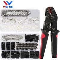 460/1550pcs JST SM Micro DuPont Wire Connector XH2.54 1/2/3/4/5/6P Kit Male/Female Housing Adapter Pin Header Crimp Terminal Electrical Connectors