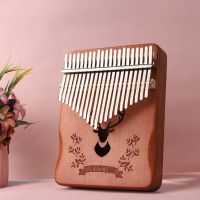 ☋✠❇ Creative Kalimba 8/21 Keys Thumb Piano for Kids Adults Wooden Keyboard Musical Instrument with Accessories Kits