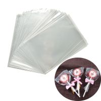 100pcs/pack Transparent Lollipop Cookie Bag Clear Opp Cellophane Bag Small Plastic Bag Christmas Gift Wrapping Supplies Gift Wrapping  Bags