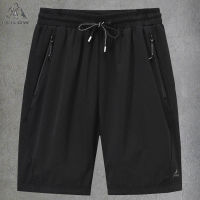 Large Mens Shorts Mesh Elastic Summer Breeches 8XL 6XL Big Size Clothing Nylon Black Grey Spandex Sweat Gym Jogging Shorts