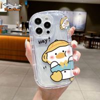 สบู่ใสไดโนเสาร์เป็ดการ์ตูนที่น่ารักเคสโทรศัพท์ HP A11 TPU นิ่มใสฝาหลังสำหรับ Samsung A02S ของกาแล็คซี่ A04S A03S M10 A10S A21S A22 A12 A34 A72 A71 A13 A14 A20 A30ที่ A52 A20S A54