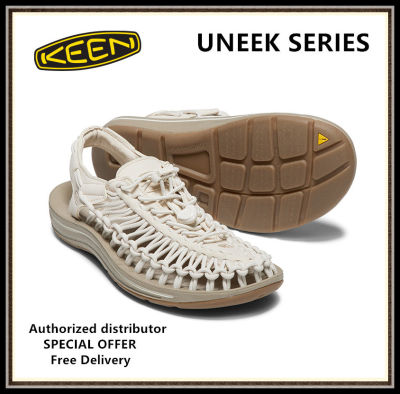 Keenˉ Womens UNEEKˉ Whitecap/Cornstalk รองเท้าผ้าใบ (เบอร์37-44) * เก็บเงินปลายทาง รับประกันเ รองเท้าผู้ชายและผู้หญิง