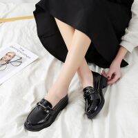 Women shoes Black shoes Plus size British shoes Oxford shoes lat shoes 35-43 Large Size Leather Shoes Womens British Style41Japanese-Style jk Shoes Female College Wind42【NINI】