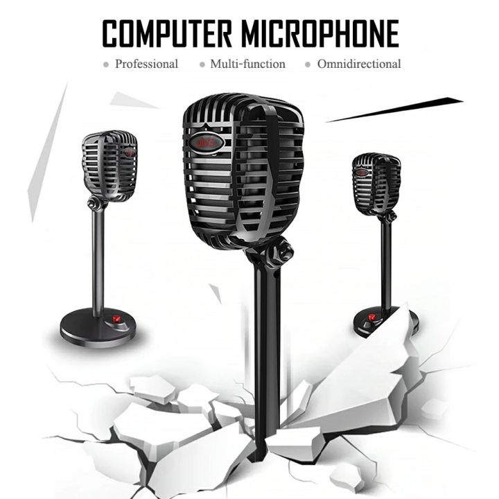 microphone-ไมค์คอม-813-ไมโครโฟน-คอมพิวเตอร์-ตั้งโต๊ะ-ต่อมือถือได้