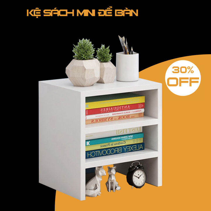 Ảnh thật) Kệ sách mini để bàn xinh xắn, decor và sắp xếp góc làm ...