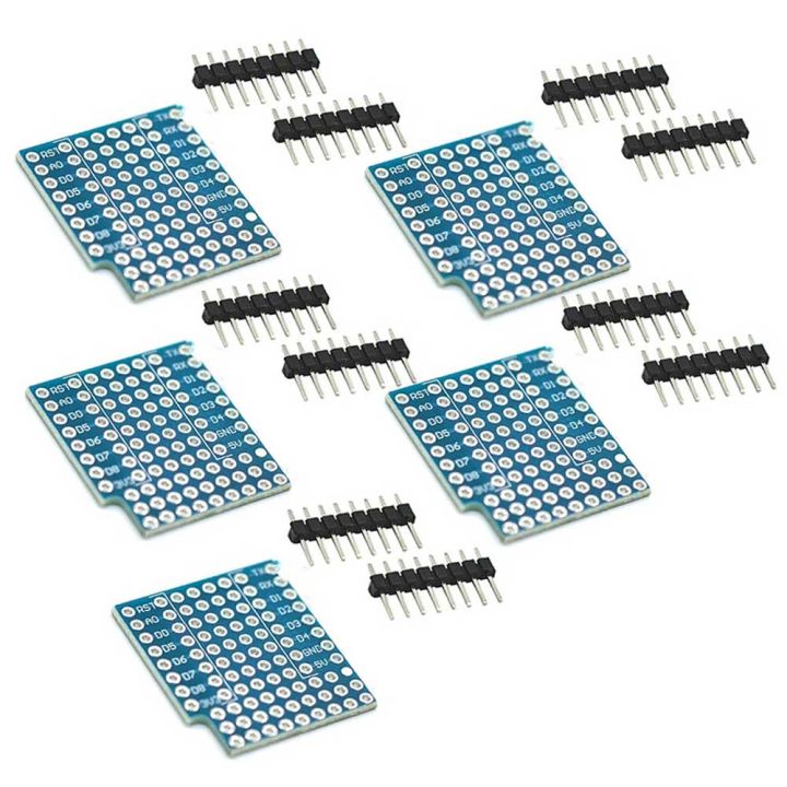 Prototyping Shield for WeMos D1 Mini (3/pk)