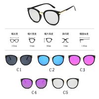 Women Round R Sunglasses Lady Sun glasses Outdoor ashion Casual Eyeglasses