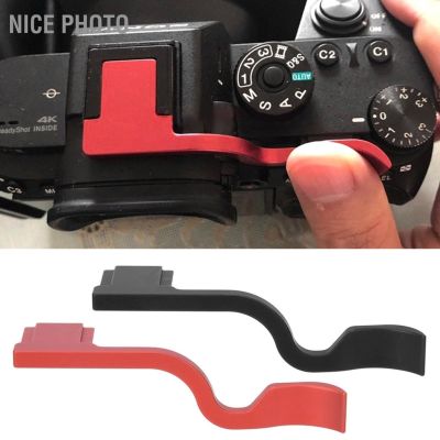 Nice photo อลูมิเนียมอัลลอยด์ CNC Hand Thumb Grip Hot Shoe Mount Holder Bracket สำหรับ Nikon Z6 Z7