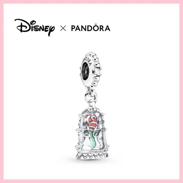 Pandora - Disney, Beauty and The Beast Enchanted Rose Dangle Charm