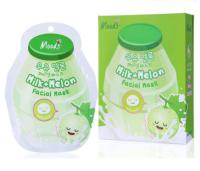 (ยกกล่อง/10ซอง) Belov Moods Milk Melon Facial Mask 38ml บีลอฟ มูดส์ มิลค์ นมสด เมล่อน เฟเชี่ยล มาส์ค แผ่นมาส์กหน้า