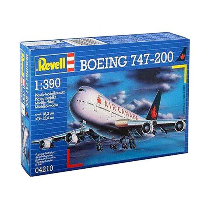 Revell 04210 1/390 Scale Model Boeing 747-200 Airplanes Assembly Model ...