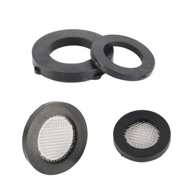 10 Pcs Rubber Washer 40 Mesh Net Filter Seal Rings For 1/2 3/4 Female Garden Water Connector Shower Inlet Pipe Faucet Fittings