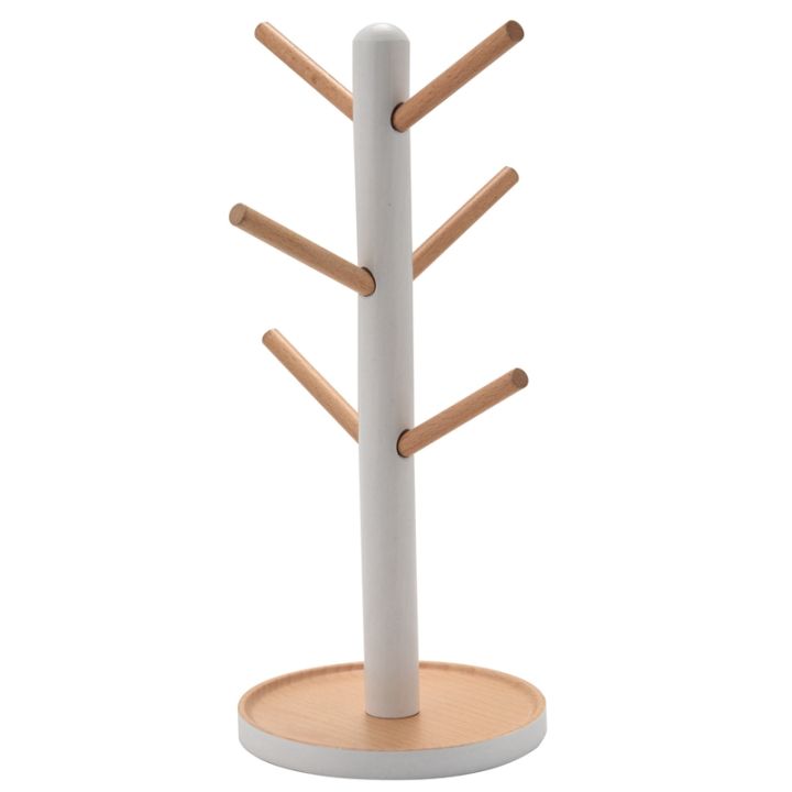 wooden-mug-hanging-display-rack-drinkware-shelf-with-6-hooks-tree-shape-wood-coffee-tea-cup-storage-holder-stand