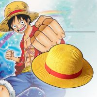 【LZ】☫∋✠  Anime Monkey D.Luffy Chapéu de Palha Cosplay Bonés de Desenhos Animados Chapéu de Sol Pára-Sol Pai Filho Acessórios de Festa