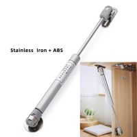 △ 1PC Stainless Steel Door Closer Furniture Cabinet Door Stay Soft Close Hinge Hydraulic Gas Lift Strut Support Rod Pressure 100N