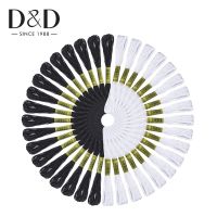 【CC】 24Pcs Floss Embroidery Thread Cotton Sewing Skeins Kits Tools