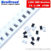 【LZ】❏  100PCS 1206 SMD Resistor 1  470 ohm chip resistor 0.25W 1/4W 470R 471