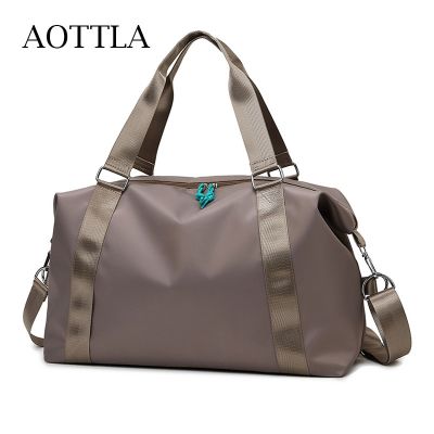 AOTTLA กันน้ำกระเป๋าถือผ้าอ๊อกซ์ฟอร์ดกระเป๋าเดินทางกระเป๋าสุภาพสตรีไหล่ Crossbody กระเป๋าแฟชั่นใหม่เอี่ยมกระเป๋าโยคะ
