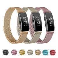 {zhiyun Watchshop}วงจิตสำหรับ Fitbit Inspire 2สายสร้อยข้อมือ Smartwatch สำหรับ Fitbit Inspire อุปกรณ์เสริม Milanese เปลี่ยนสายรัดข้อมือ Correa