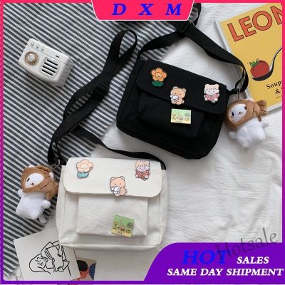 【hot sale】❀◄❀ C16 Ins cute canvas small bag female 2020 new Japanese Harajuku diagonal bag wild student girl shoulder bag