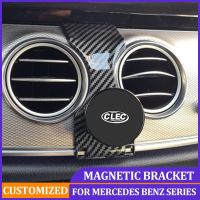 ◕✥ Magnetic Car Phone Holder For Mercedes Benz E Class W213 B CLASS W247 A CLASS W177 Phone Bracket Stand For Benz GLA H247 CLA GLB