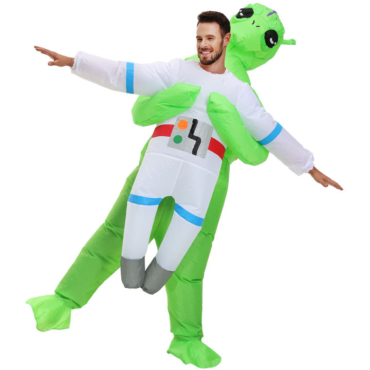 KOOY Inflatable Alien Costume Adult,Alien Abduction Costume,Inflatable ...