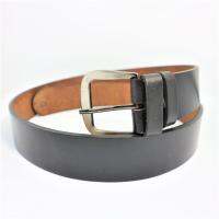 Genuine Leather  เข็มขัดหนังวัวแท้  1.5 นิ้ว สีดำ แถมพวจกุญแจกหนังวัว มูลค่า 50 บาท