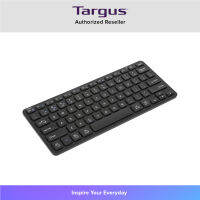 Targus KB862 Compact Multi-device Bluetooth Keyboard (AKB862) คีย์บอร์ดไร้สายขนาดพกพา ป้องกันการสะสมของแบคทีเรีย *แป้นพิมพ์ภาษาอังกฤษ มีสติ๊กเก้อภาษาไทยแถม