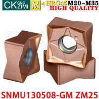 ZM25 SNMU 130508EN GM ZM25คาร์ไบด์แทรก Fast Feed Milling Inserts SNMU CNC Indexable Heavy Cutting Milling Tool