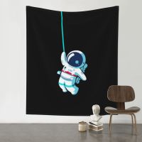 Astronaut 60 * 51in/152*130Cm พรมผนังผ้าพื้นหลังพรมผนังห้องรับแขกห้องนอนตกแต่งผนังตกแต่งห้องนอนการตกแต่งบ้าน