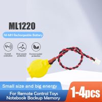 1-4PCS/LOT ML1220 ML 1220 CMOS RTC 3V Li-ion Rechargeable Battery For Computer Motherboard Backup Battery Replace VL1220 VL 1220 USB Hubs