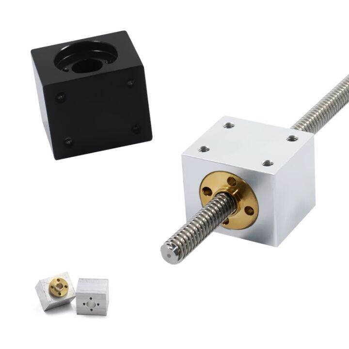 t8-lead-screw-nut-housing-bracket-converter-t8-anti-backlash-block-for-t8-trapezoidal-leadscrew-conversion-nut-seat-aluminum