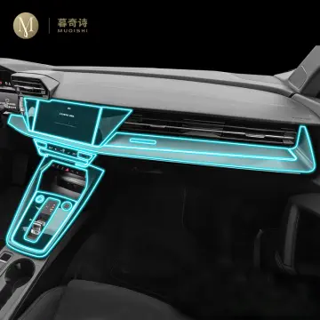 For Audi Q3 Sportback 2024 2023 2022 Car interior Accessories film  transparent TPU Gear Panel Center Console Anti-scratch Refit - AliExpress