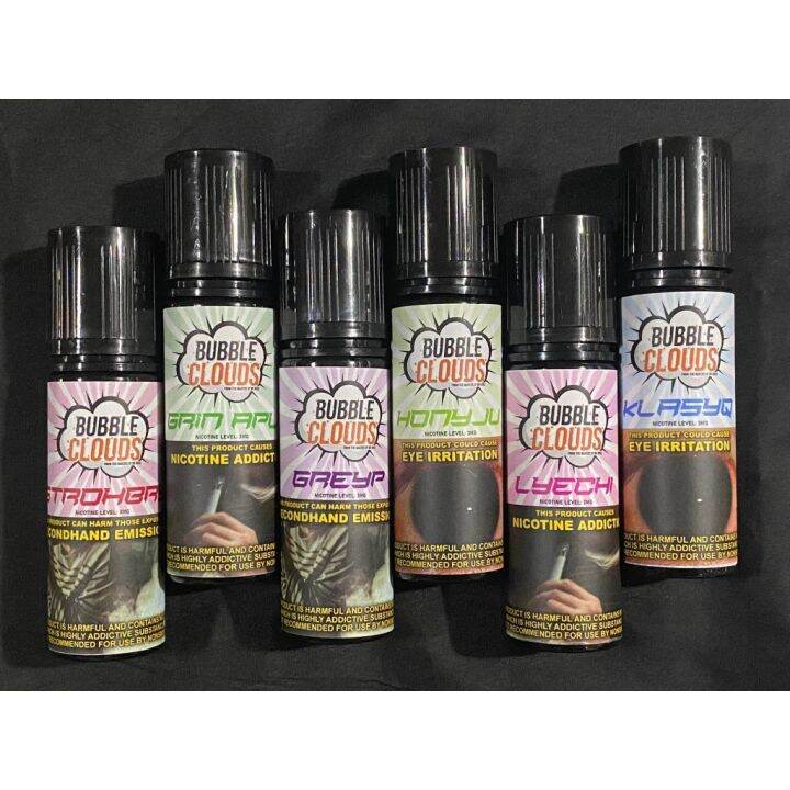 BUBBLE CLOUDS 3mg 50ml Lazada PH