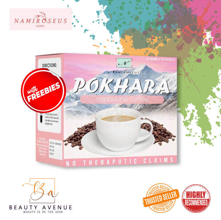 Pokhara Cappuccino Namiroseus Coffee Sachets With Freebies