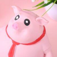 Cosetteme Squeeze Pink Pigs Antistress Toy Pressure Release Green Head Fish TikTok Hot Selling Product Room Ornament