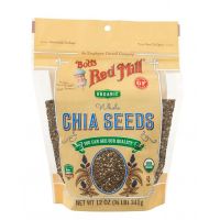 โปรแรง บ็อบส์เรดมิล เมล็ดเซียออแกนิค 340 กรัม - Bobs Red Mill Organic Chia Seeds 340g ราคาถูก เครื่อง เจียร เครื่อง เจียร ไร้ สาย เจียร หิน เจียร