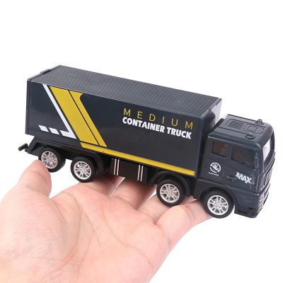 Inertial Simulation Transport Vehicle Container Truck Express Car Model Toy Children Boys Birthdy Gift Simulation Toy Car Model